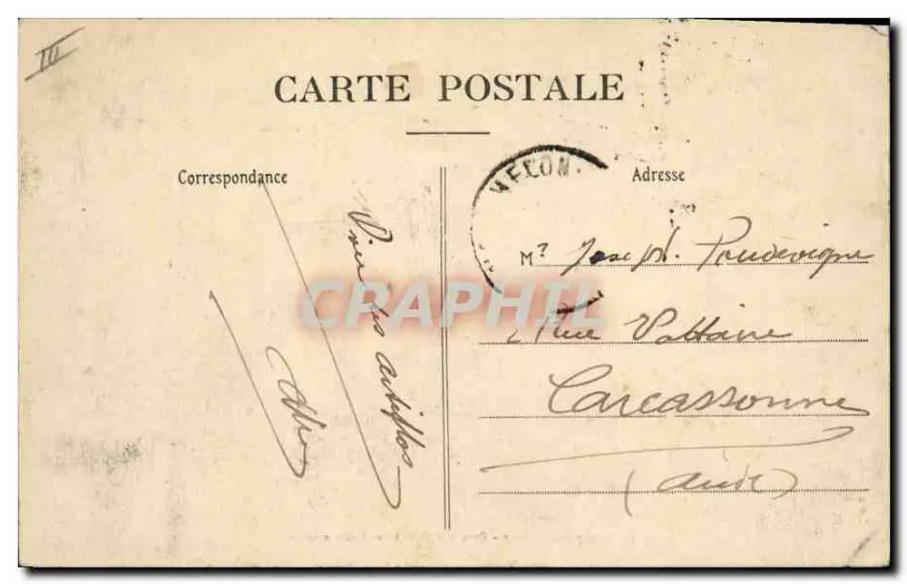 Lager von Châlons - Artilleriepark und gezogene Artillerie - L. G. Nr. 39 - Rückseite