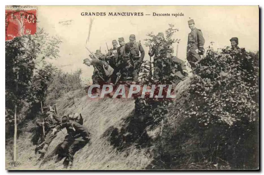 Große Manöver — Schneller Abstieg — Verlag E.P.D. - Vorderseite
