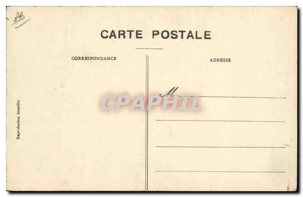 Normandie — Kleidung von Granville (Manche) — PRS n°105 - Rückseite