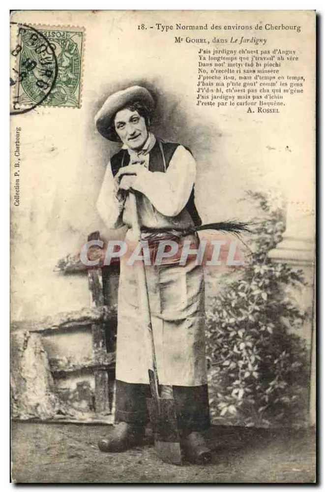 Normannischer Typ aus der Gegend von Cherbourg — Herr Gohel, in Le Jardigny — A. Rossel - Vorderseite