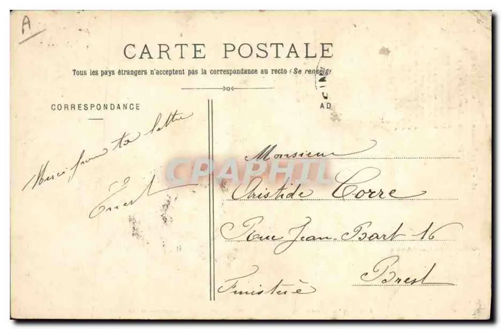 Normannischer Typ aus der Gegend von Cherbourg — Herr Gohel, in Le Jardigny — A. Rossel - Rückseite