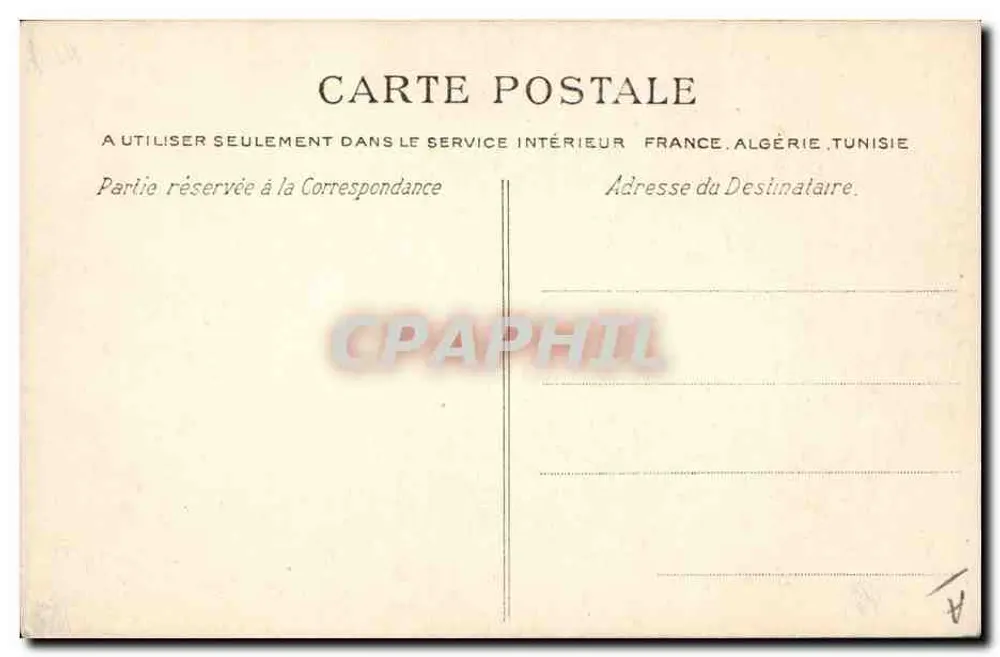 Normandie — Dentellière im Festkleid — Antike Ansichtskarte Nr. 79 - Rückseite