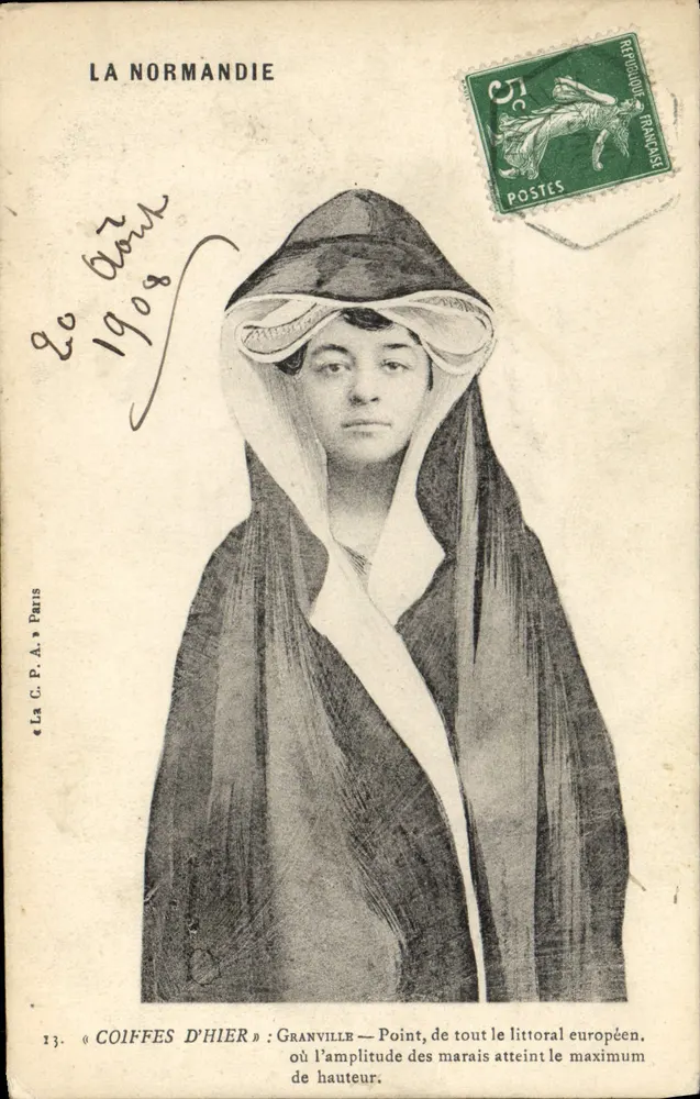 Cabeleiras de ontem — Granville — A Normandia — A C.P.A. Paris n°13 - Frente