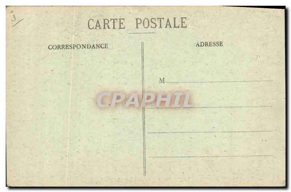 Le père Pinhod — barbier et personnage litigieux — (Coll. E. Hamont) - Verso