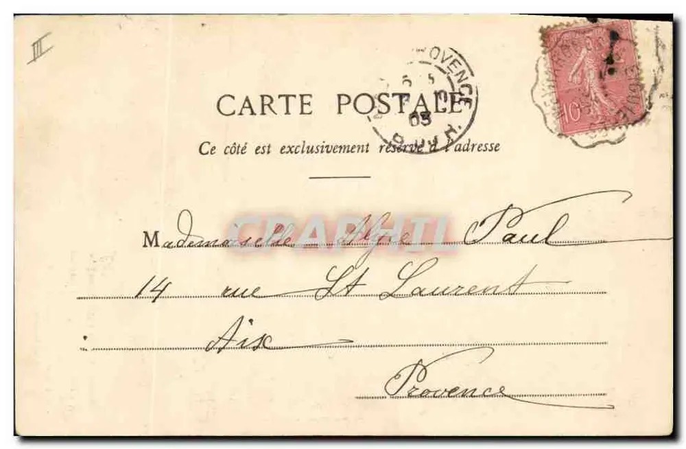 Pierrot, Vater der Familie — FamilienSzene mit Kindern und Puppen — Punitypie A. Dengerot et Cie, Nancy, n°10 - Rückseite
