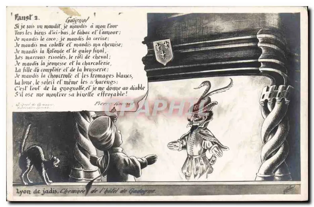 Guinguol — Canção de Guillaume — Pierre Roussel - Frente
