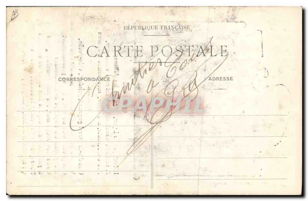 Guillaume e Guignol — caricatura satírica — A. Tournalle, 1914 - Verso