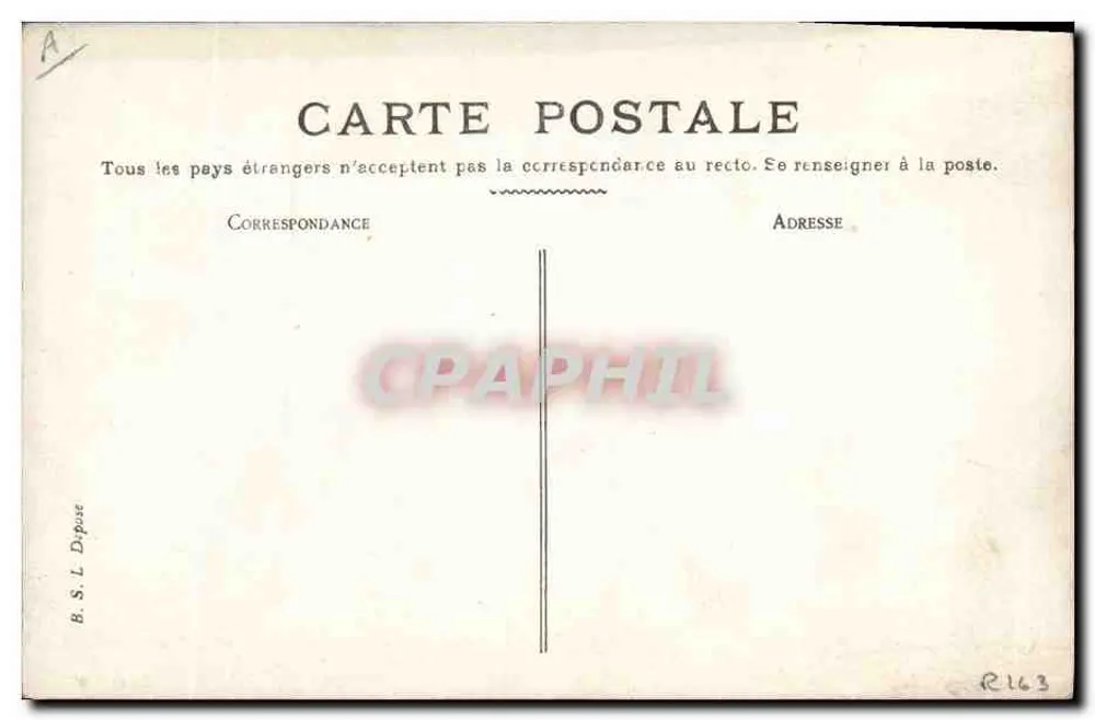 Vista de Lyon — Faust Guignol — Série IV - Verso