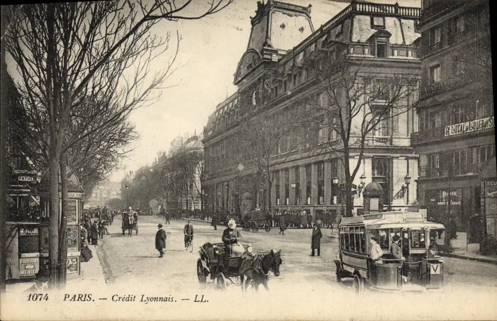 Parijs — Crédit Lyonnais — LL. — n° 1074 - Voorkant