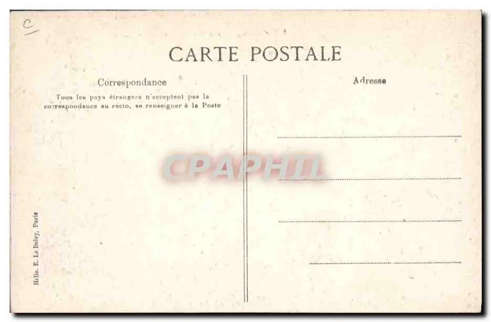 Lesesaal des Bureau des Étrangers — Crédit Lyonnais, Paris - Rückseite