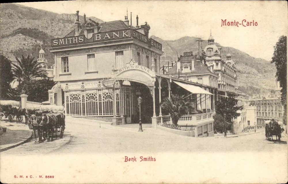 Bank Smiths — Monte-Carlo — G. M. & C. M. 8669 - Frente