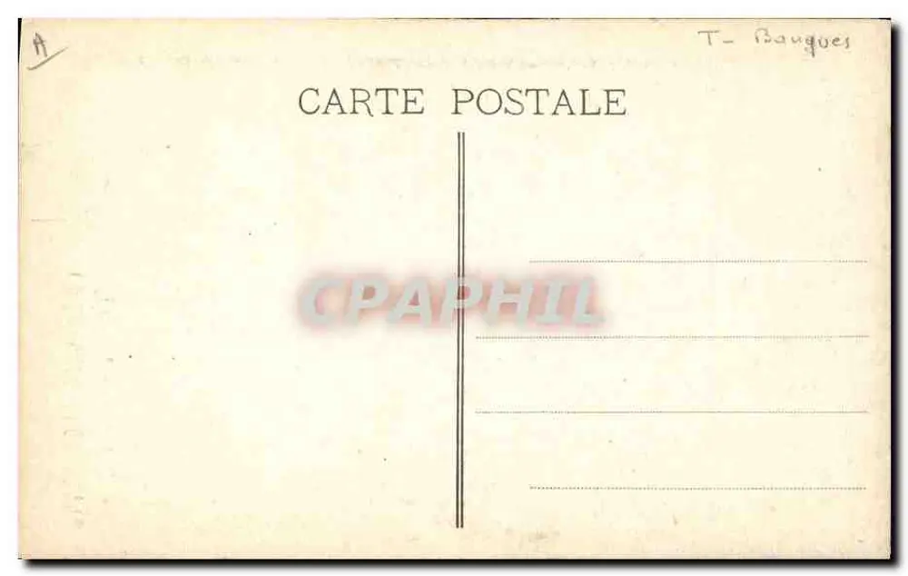 Hôtel Algérienne — Compagnie Algérienne, 17 Rue St-Ferréol, Marseille - Rückseite