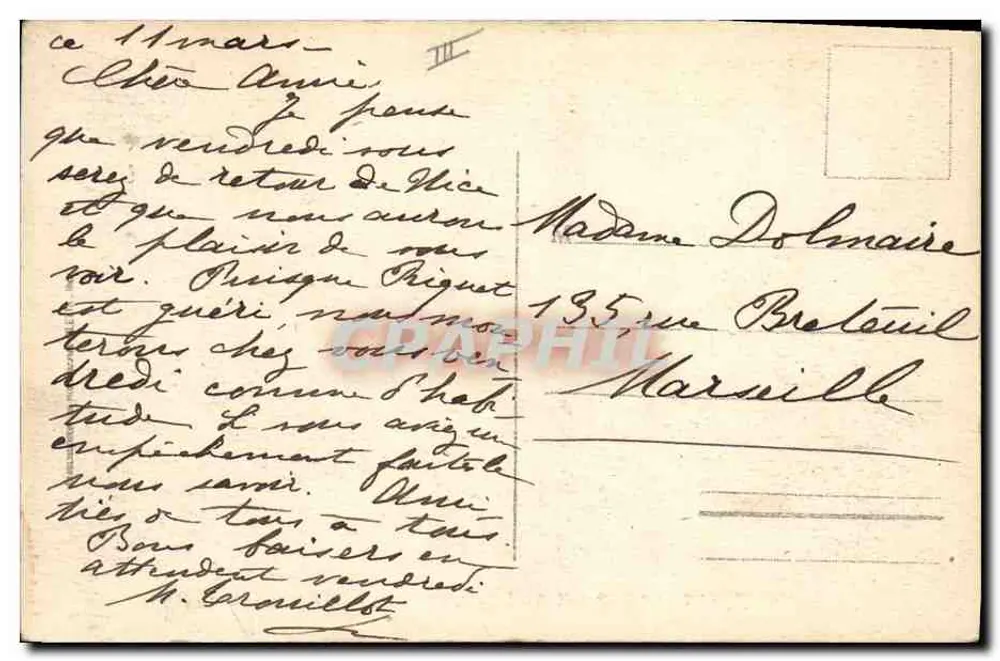 Banca Nazionale di Credito — Nizza — Vista generale - Verso