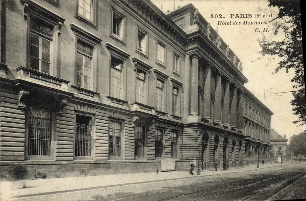 Hôtel das Moedas — Paris (6e arrondissement) — G. M. n° 302 - Frente