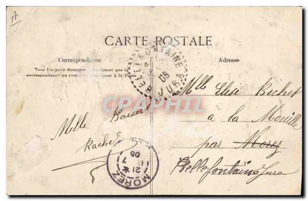 Orne — paisagens e vida cotidiana — C.P.A. PARIS - Verso