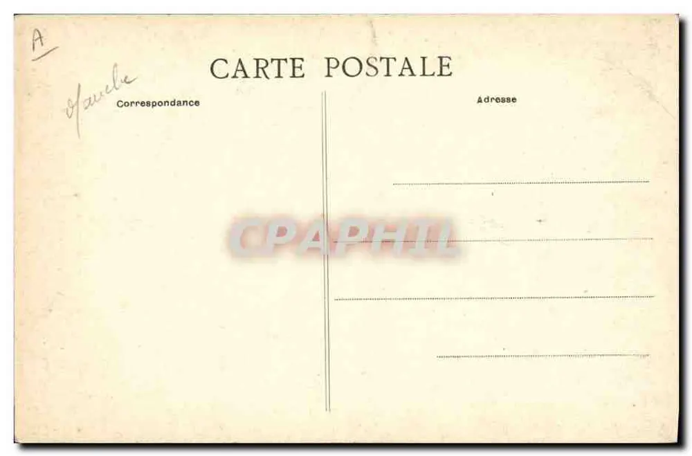 Kobieta w tradycyjnej normandzkiej kapeluszu i koszulce — kolekcja P. Bunel, fotograf i wydawca z Vimoutiers — N° 1459 - Rewers