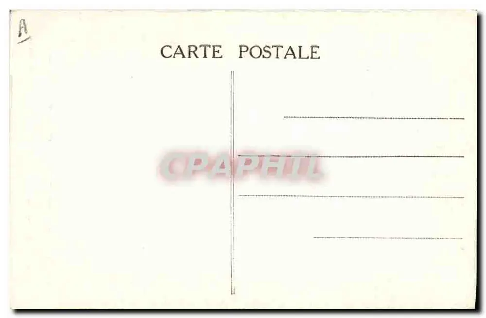 Cabeleireira da Baixa Normandia — Traje do século XVIII — Fototipia Vimoutiers (Orne), Rep. 114 - Verso