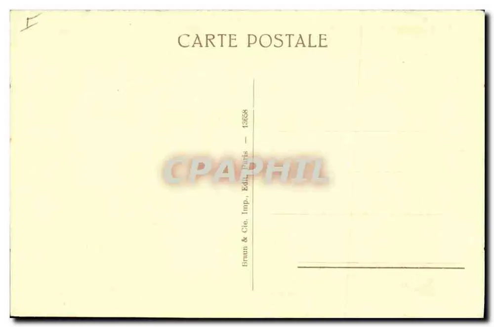 Schlacht von Rivoli — Musée de Versailles — Braun & Cie, Paris - Rückseite