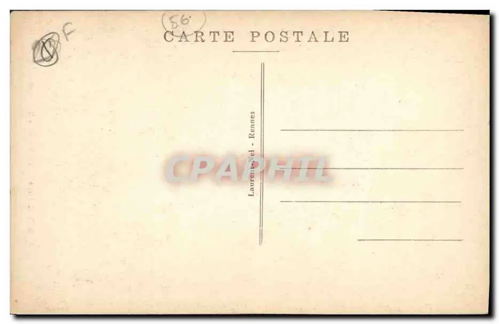 Carnac — Um Menhir em Kerlescan — Editor: Laurence Nel - Rennes - Verso