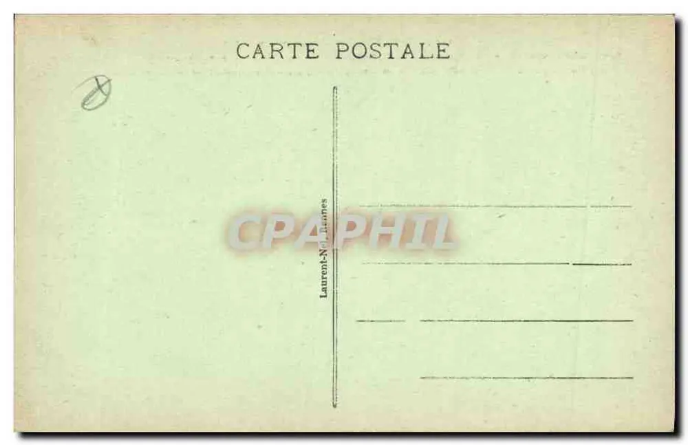 Carnac - Os Alinhamentos do Ménech — lenda sobre a lenda das pedras de São Cornély — n° 196 - Verso
