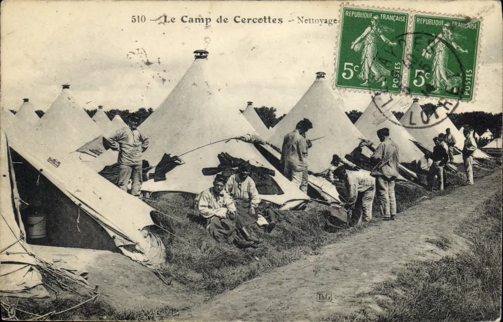 Le Camp de Cercottes - Reinigung — Serie 510 — Verlag Th.G. - Vorderseite