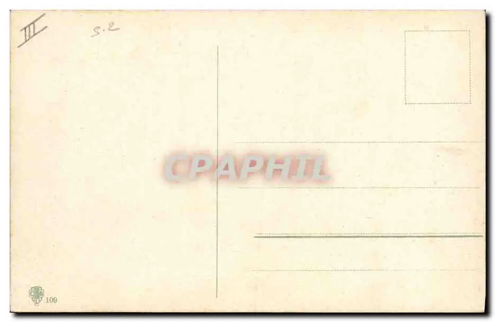 Militärlager — Soldaten, die Zelte aufbauen — Verlag Bivak, Serie Nr. III - Rückseite