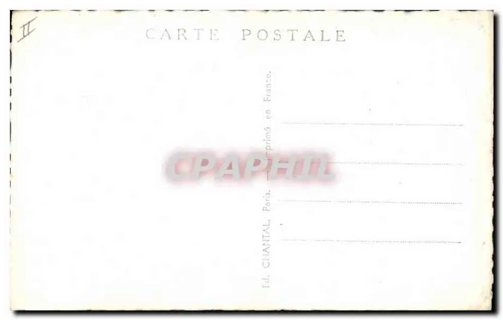 Mado Maurin — retrato — Éd. Chantal, Paris - Verso