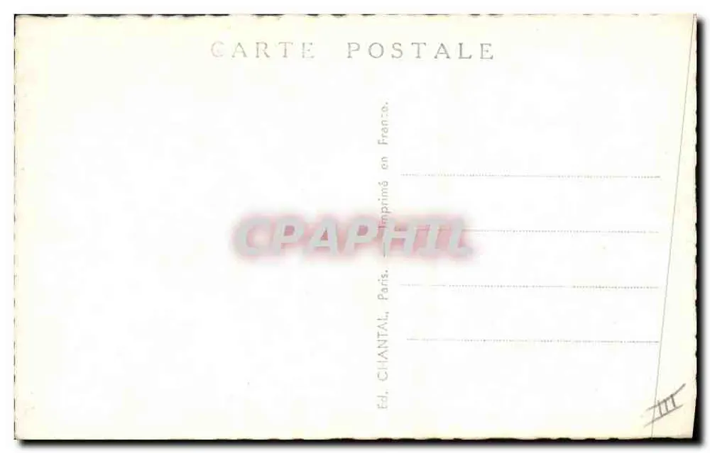 Mado Maurin — retrato — Ed. Chantal, Paris - Verso