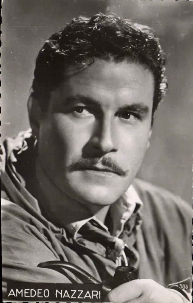 Amedeo Nazzari — retrato — Photo Véritable, n°383 - Frente