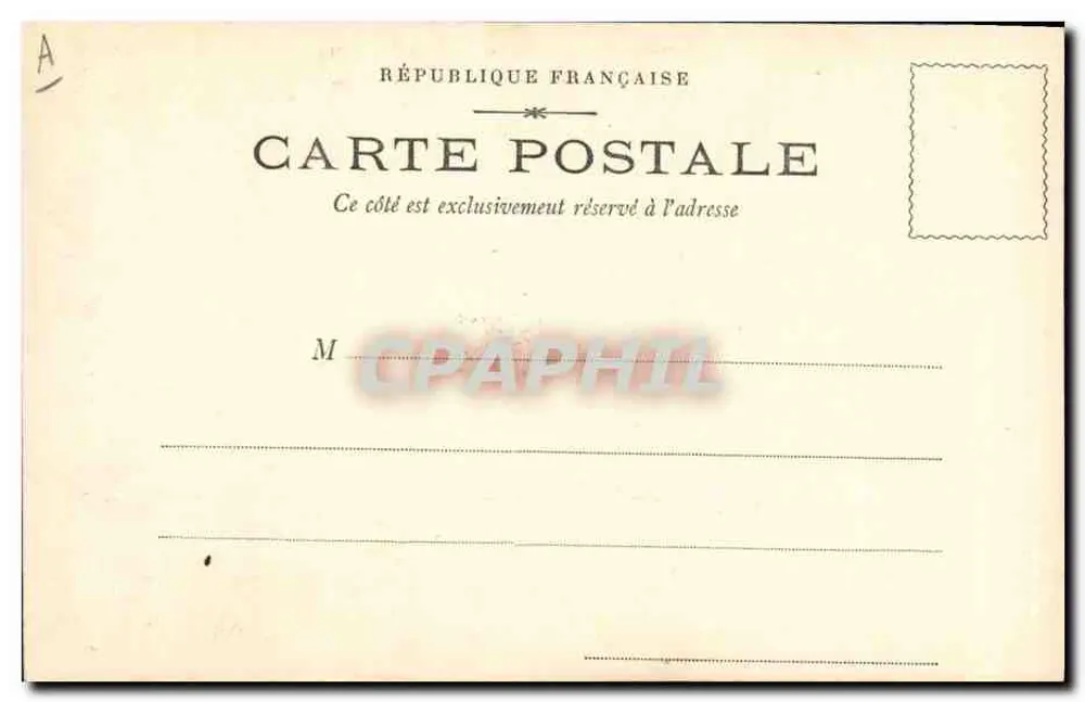 Estatua de Jacquard na Croix-Rousse — caricatura de Guignol e do vendedor de agulhas — Bruisset & Savy, Lyon, Série 2 - Verso