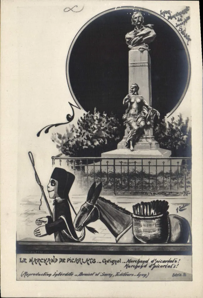 Der Händler der Picaralats — Guignol — Verlag Bruisset & Savoy, Serie 2 - Vorderseite