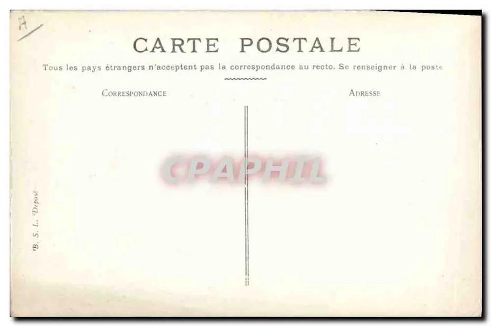 Guinguol e Marguerite — cena de Faust — edição B.S.L. Dépôt - Verso