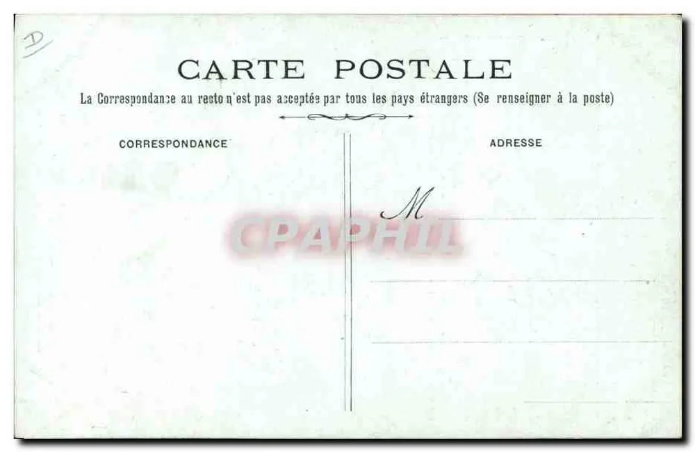 Allan Kardec — Gründer der Spiritistenlehre — Librairie des Sciences Psychiques, Paris - Rückseite