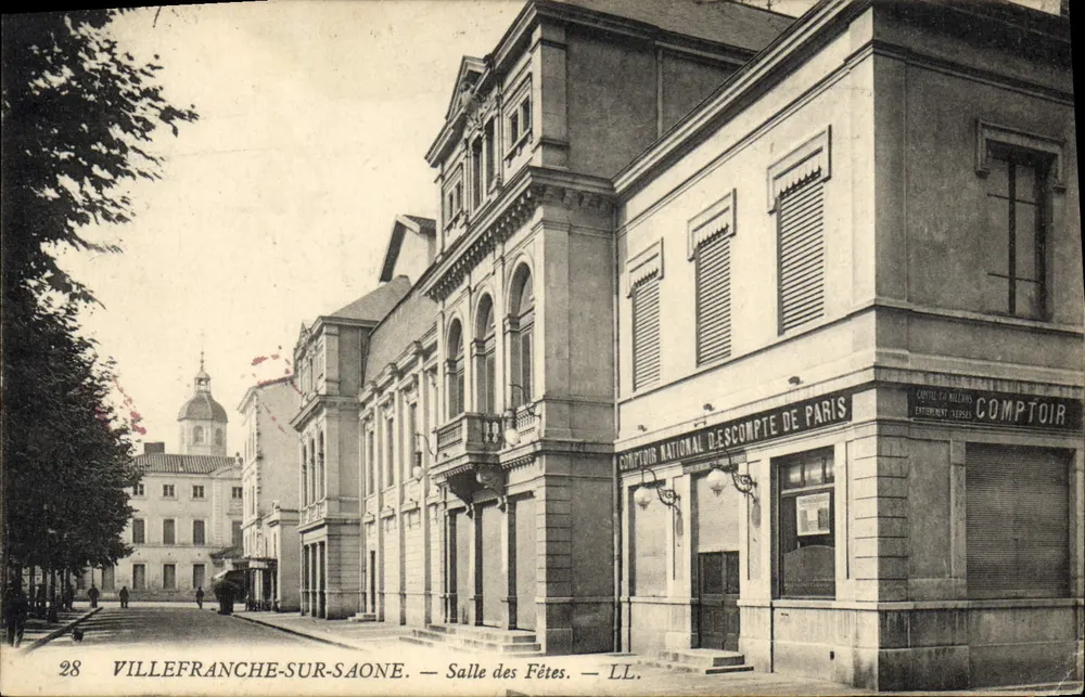 VILLEFRANCHE-SUR-SAONE — Sala das Festas — LL. n°28 - Frente