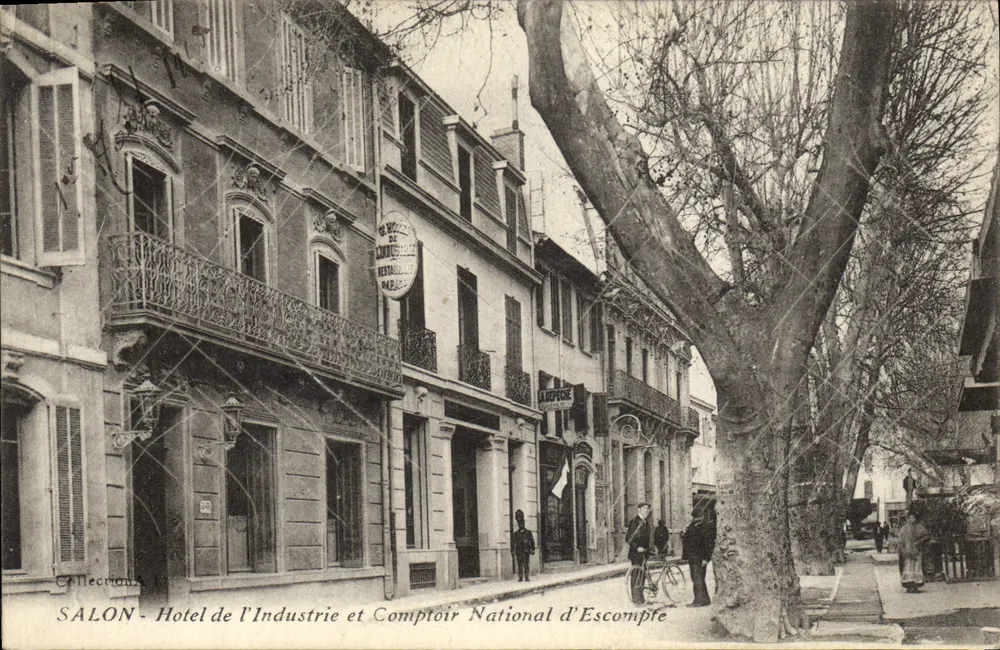 SALON — Hotel de l'Industrie und Nationalkasse — Verlag Collectcriaux - Vorderseite
