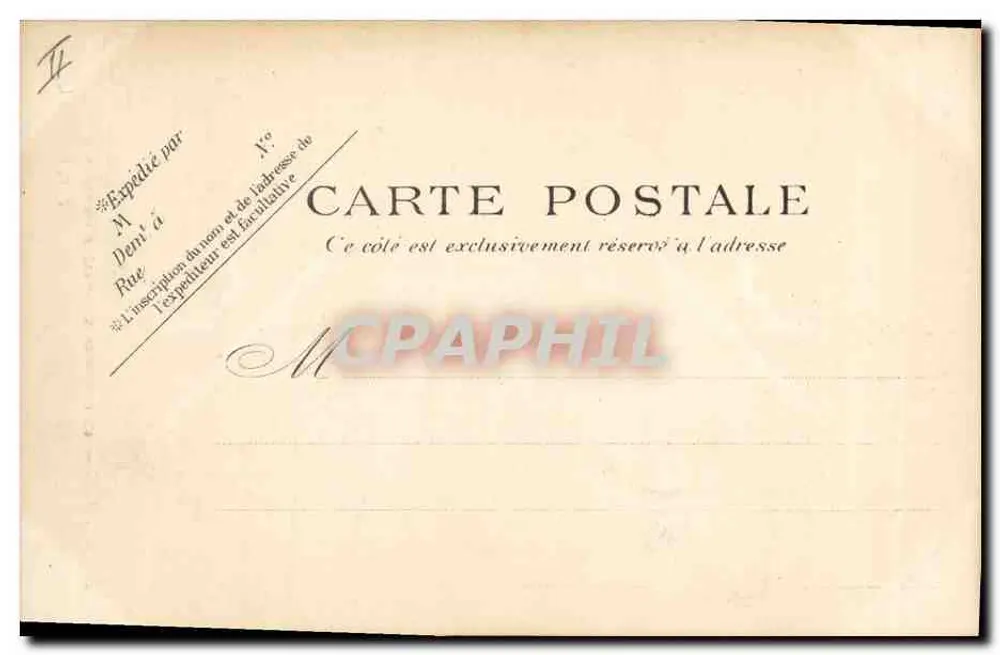 Paris — O Comptoir Nacional d'Escompte de Paris — P.P.C. Paris - Verso