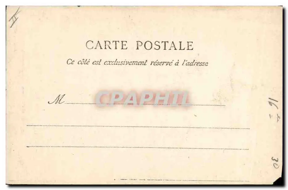 Paris — Comptoir d'Escompte — J.-D. et Cie Paris - Verso