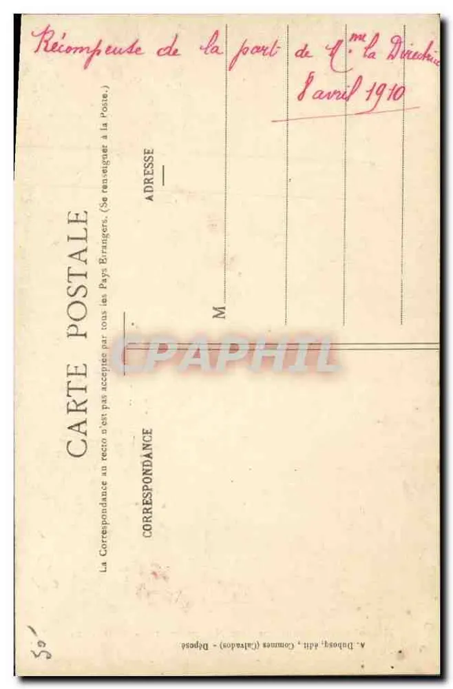 Bonnet chamado 'Pierrot' — História do Traje na Normandia — A. D. - 382 - Verso