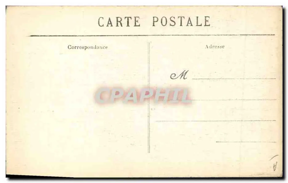 Der Mann aus Falaise — Legende der Laterne — C. Jeanne, photo. pub. Falaise, n°19 - Rückseite
