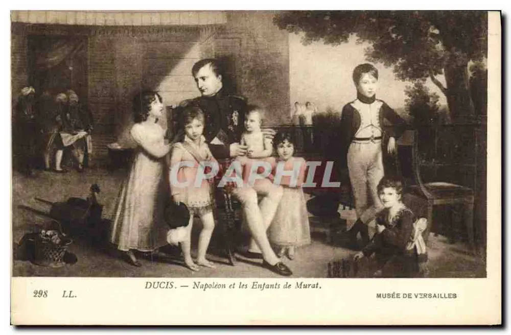 Napoleon und die Kinder von Murat — Musée de Versailles — Ducis, n° 298 LL. - Vorderseite