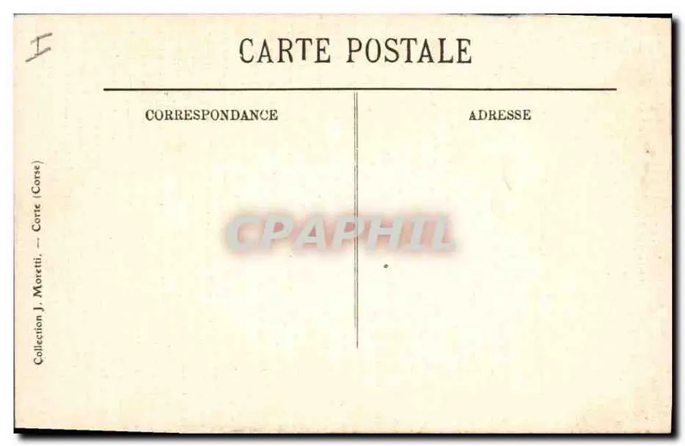 Napoleão I — Retrato por David — Ajaccio, Córsega - Verso