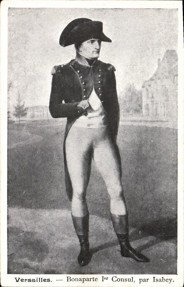 Versailles — Bonaparte 1. Konsul, von Isabey - Vorderseite