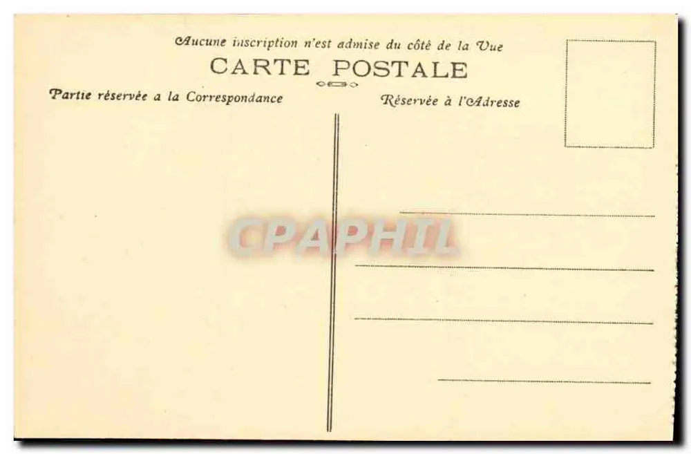Carnac - Menhir de Kerdert — Monumentos megalíticos da Bretanha — Coleção E. Ramonthe, St-B. - Verso