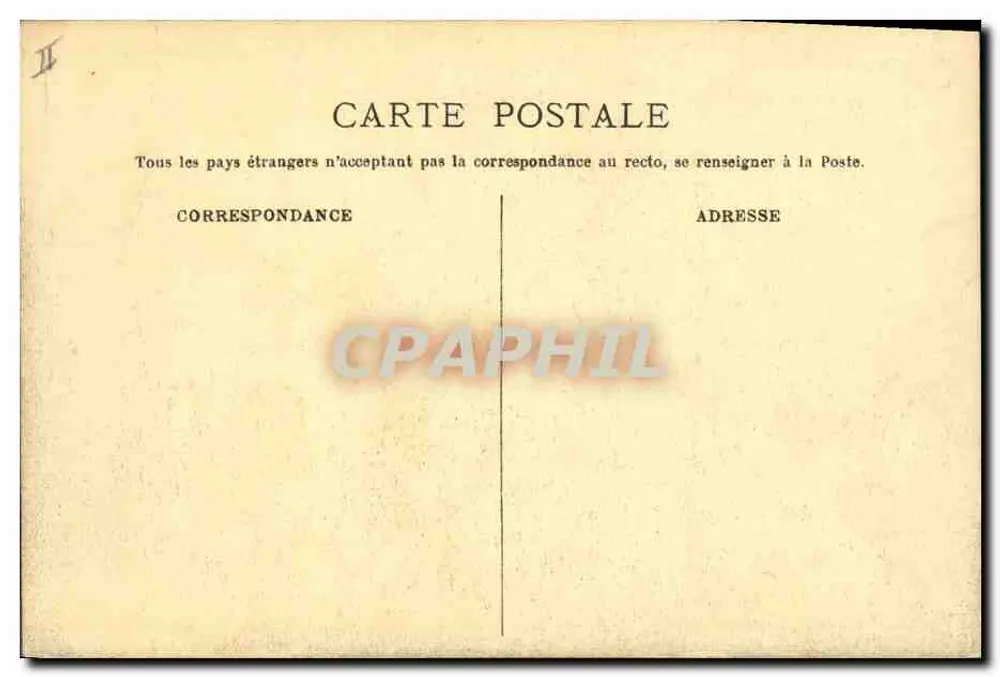 Der Geizhals — Zeichnung von Gayac — P. et J. Gallais, Verlag, Paris - Rückseite