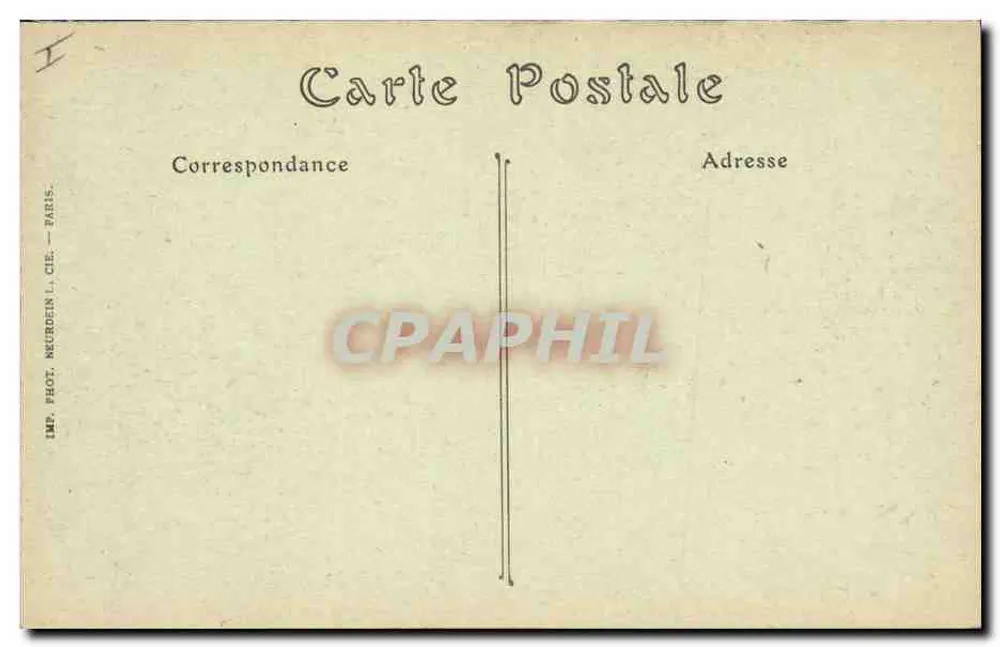 Museu da Armada — Conjunto da Sala (Coleções Detalhadas) — IMP. PHOT. NEURDEIN & CIE, PARIS - Verso
