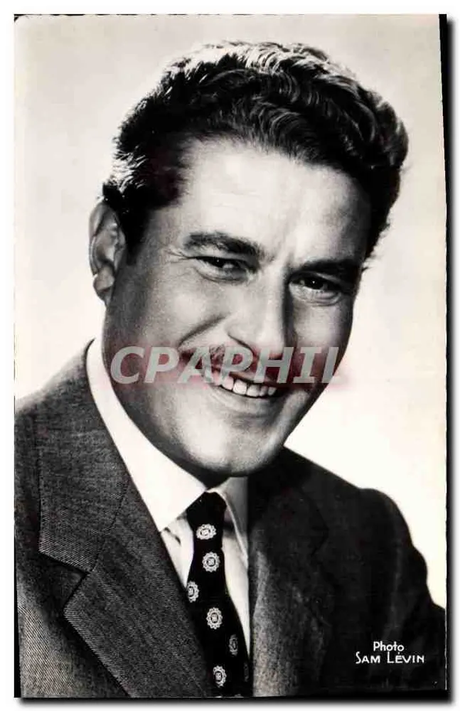 A. Nazzari — Retrato — Foto Sam Levin - Frente