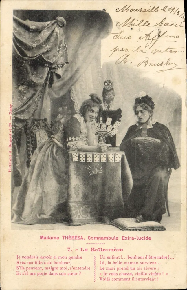 Madame THÉRÉSA - Die Schwiegermutter — Phototypie A. Bergeret et Cie, Nancy — n°7 - Vorderseite