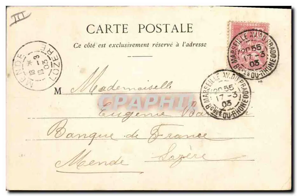 Madame THÉRÉSA - Die Schwiegermutter — Phototypie A. Bergeret et Cie, Nancy — n°7 - Rückseite