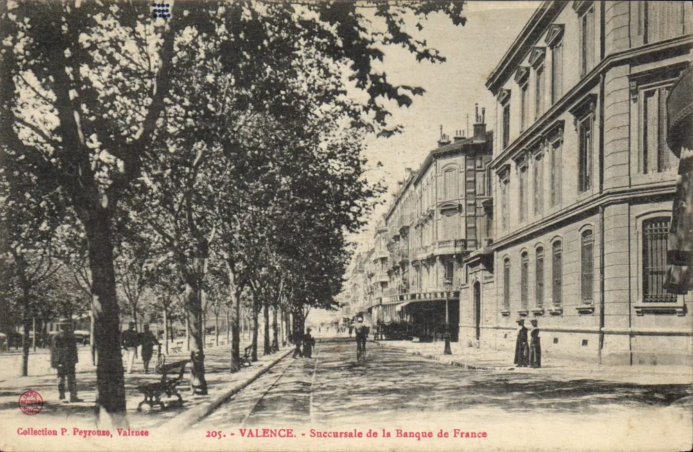 Valence - Filiale der Banque de France — Sammlung P. Peyrouza, Valence, Nr. 205 - Vorderseite