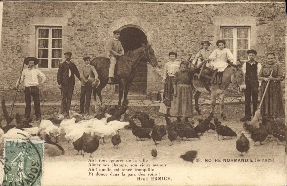 Notre Normandie (cenas) — 38 — Henri ERMICE - Frente